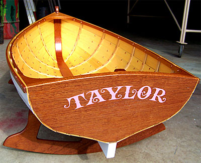 Boat cradle for Taylor.
