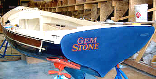 Gem Stone in paint shop.