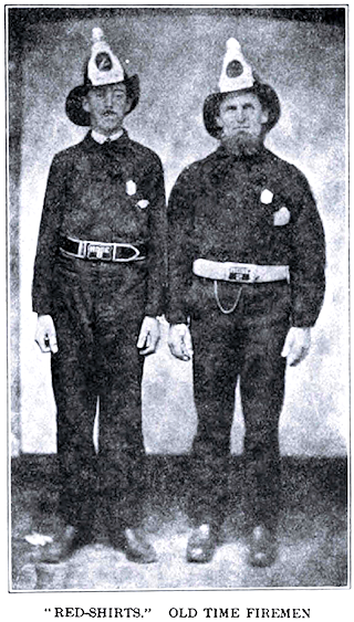 Two old time firemen.